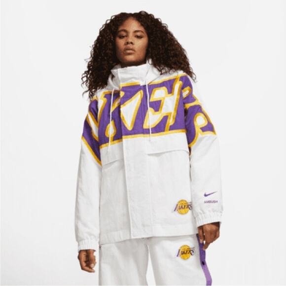 Nike Los Angeles Lakers Oversized Jacket Size Medium - Picture 11 of 11